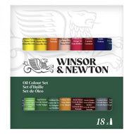 Estojo Tinta Óleo Winsor & Newton Discover 18 Cores 10ml Consistência Uniforme e Brilhante