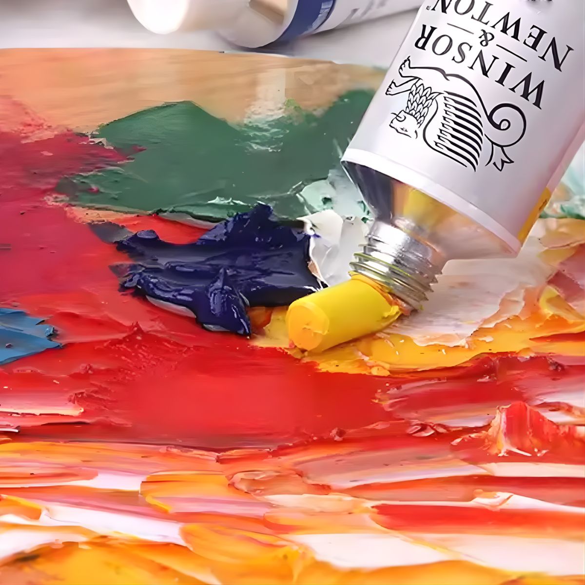 Estojo Tinta Óleo Winsor & Newton Discover 12 Cores 10ml Consistência Uniforme e Brilhante