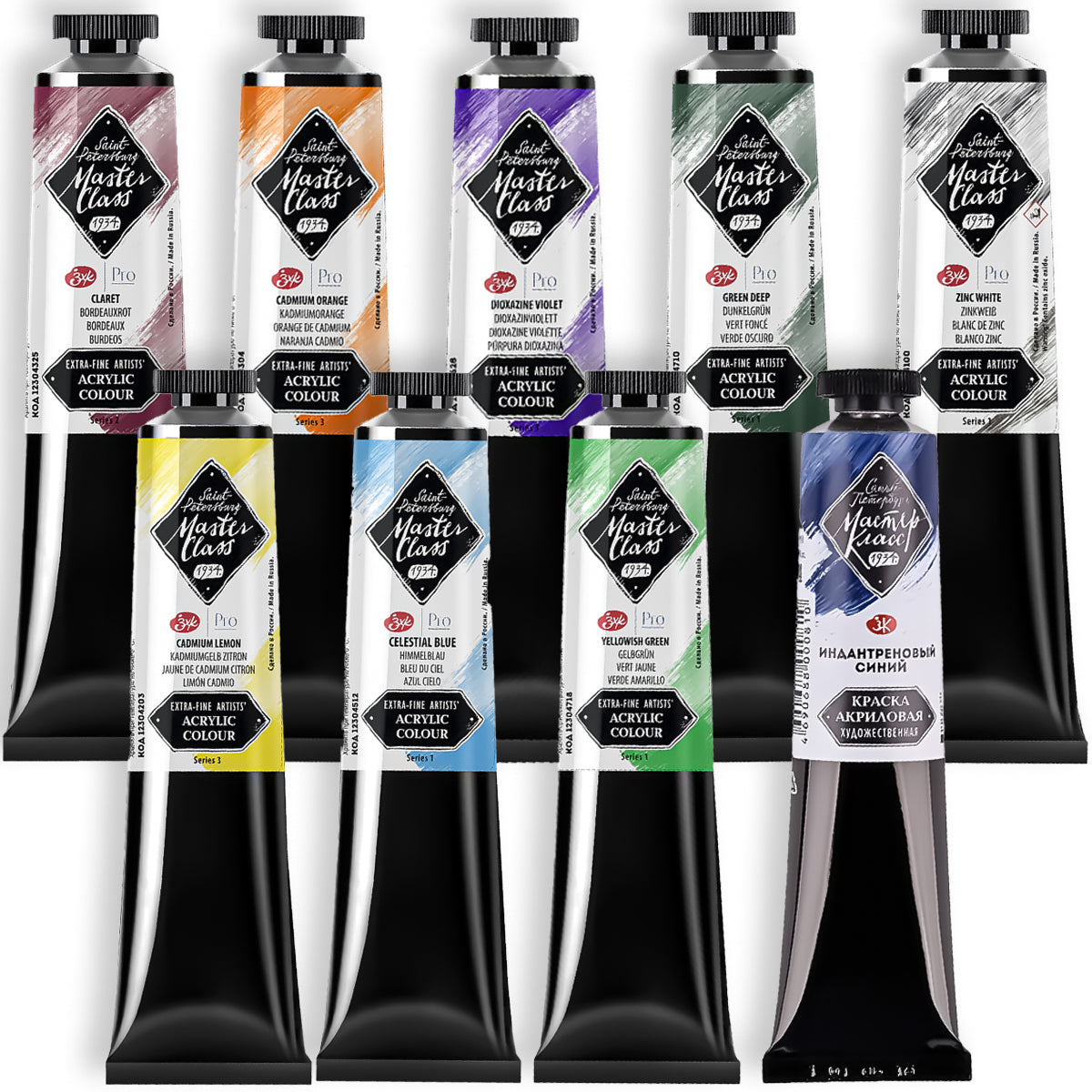 Tinta Acrílica Nevskaya Palitra Master Class 46 ML