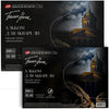 Bloco para Aquarela Nevskaya Palitra White Nights 240g/m2 100% Celulose Papel Preto 12 Folhas