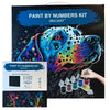 Kit de Tela para Pintura Numerada Sinoart 30x30cm Black