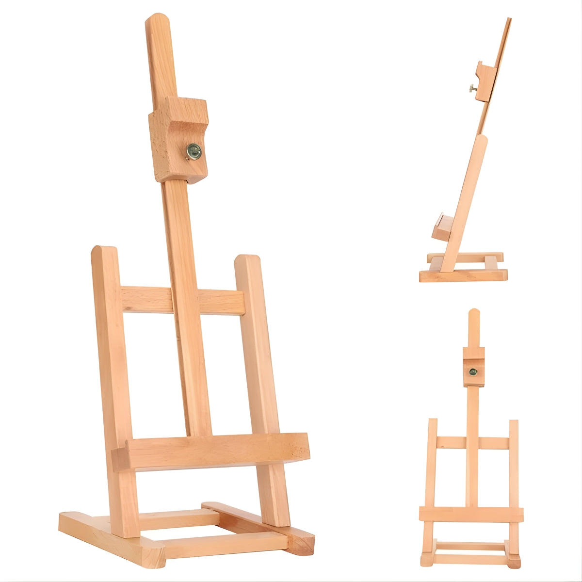Cavalete de Mesa Portátil em Madeira 16x19x44cm - Sinoart