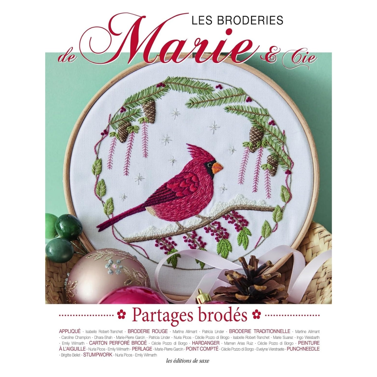Livro Les Broderies de Marie & Cie 22 - Partages Brodés (Livro em Francês) - Ambientes & Costumes