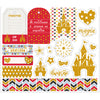 Die Cuts Apliques Recortados em Papel C Hot Stamping Coleção Mundo Magico 15,1x13,1cm para Scrapbook e Scrapdecor Ldch-020 - Litoarte