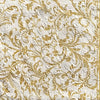 Guardanapo para Decoupage Ambiente 33x33cm com 20 Unidades - Elegância Damasco Branco & Dourado