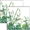 Guardanapo para Decoupage Ambiente 33x33cm com 2 Unidades - Flores Brancas