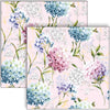 Guardanapo para Decoupage Ambiente 33x33cm com 2 Unidades - Hortênsias 