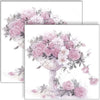 Guardanapo para Decoupage Ambiente 33x33cm com 2 Unidades - Flor Vintage