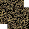 Guardanapo para Decoupage Ambiente 33x33cm com 20 Unidades - Barroco Dourado Preto
