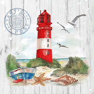 Guardanapo para Decoupage Ambiente 33x33cm com 2 Unidades - Farol