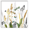 Guardanapo para Decoupage Ambiente 33x33cm com 2 Unidades - Flores Ornamentais Brancas