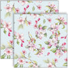 Guardanapo para Decoupage Ambiente 33x33cm com 20 Unidades - Flores de Cerejeira