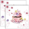Guardanapo para Decoupage Ambiente 33x33cm com 20 Unidades - Bolinho Decorado