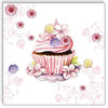 Guardanapo para Decoupage Ambiente 33x33cm com 2 Unidades - Bolinho Decorado