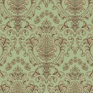 Guardanapo para Decoupage Ambiente 33x33cm com 2 Unidades - Ornamento Barroco Verde