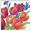 Guardanapo para Decoupage Ambiente 33x33cm com 20 Unidades - Tulipas da Alegria