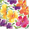 Guardanapo para Decoupage Ambiente 33x33cm com 2 Unidades - Flores Coloridas