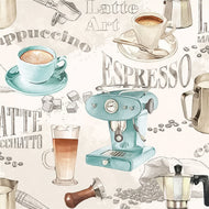 Guardanapo para Decoupage Ambiente 33x33cm com 20 Unidades - Café Expresso