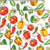 Guardanapo para Decoupage Ambiente 33x33cm com 20 Unidades - Legumes & Ervas
