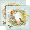 Guardanapo para Decoupage Ambiente 33x33cm com 20 Unidades - Coroa de Flores