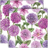 Guardanapo para Decoupage Ambiente 33x33cm com 20 Unidades - Dálias em Flor