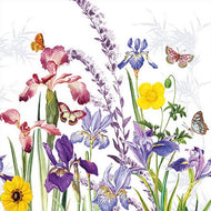 Guardanapo para Decoupage Ambiente 33x33cm com 20 Unidades - Jardim Íris