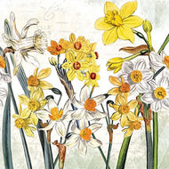 Guardanapo para Decoupage Ambiente 33x33cm com 20 Unidades - Narciso