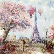Guardanapo para Decoupage Ambiente 33x33cm com 2 Unidades - Torre Eiffel