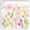 Guardanapo para Decoupage Ambiente 33x33cm com 2 Unidades - Pastel Flores Rosa