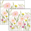Guardanapo para Decoupage Ambiente 33x33cm com 2 Unidades - Flores Brancas