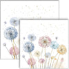 Guardanapo para Decoupage Ambiente 33x33cm com 20 Unidades - Dentes-de-leão