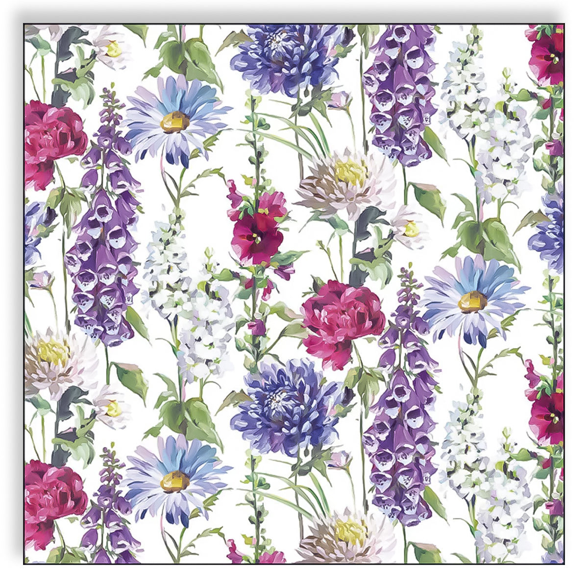Guardanapo para Decoupage Ambiente 33x33cm com 2 Unidades - Ramo Floral