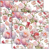 Guardanapo para Decoupage Ambiente 33x33cm com 20 Unidades - Rosas e Tulipas
