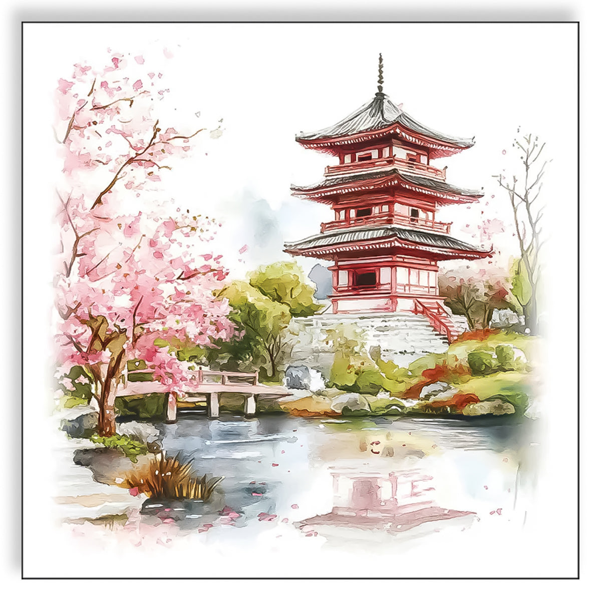 Guardanapo para Decoupage Ambiente 33x33cm com 2 Unidades - Templo