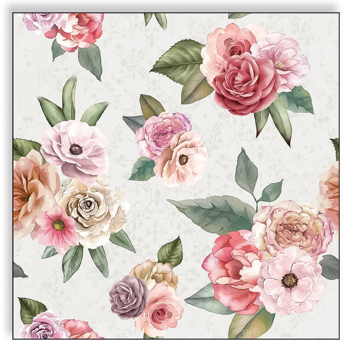 Guardanapo para Decoupage Ambiente 33x33cm com 20 Unidades - Rosas