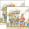 Guardanapo para Decoupage Ambiente 33x33cm com 20 Unidades - Cozinha de Páscoa