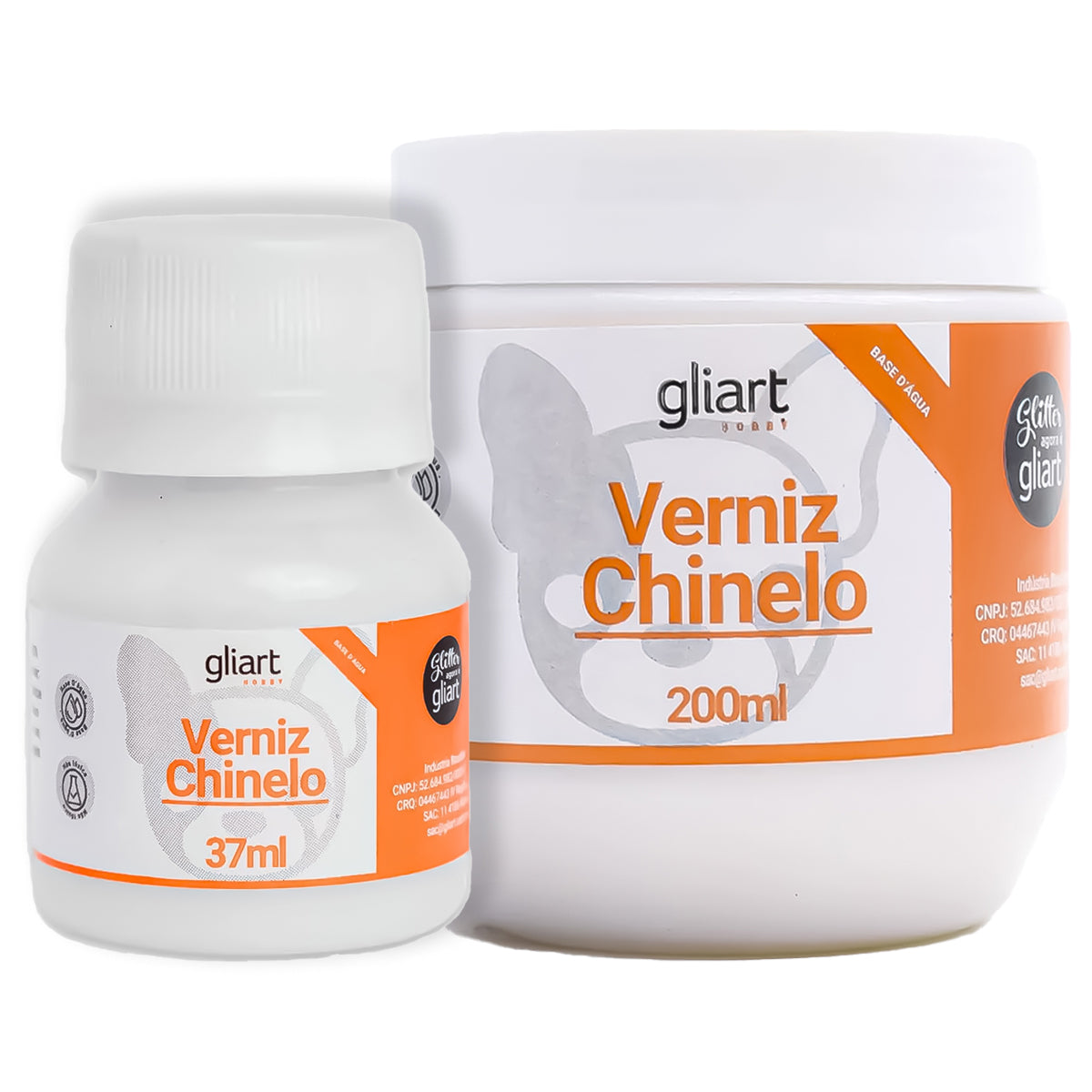 Verniz para Chinelo Base de Água Gliart