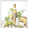 Guardanapo para Decoupage Ihr Vinho Branco Queijo e Uva Verde com 20 Unidades