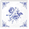 Guardanapo para Decoupage Ihr Bouque de Rosa Azul com 20 Unidades