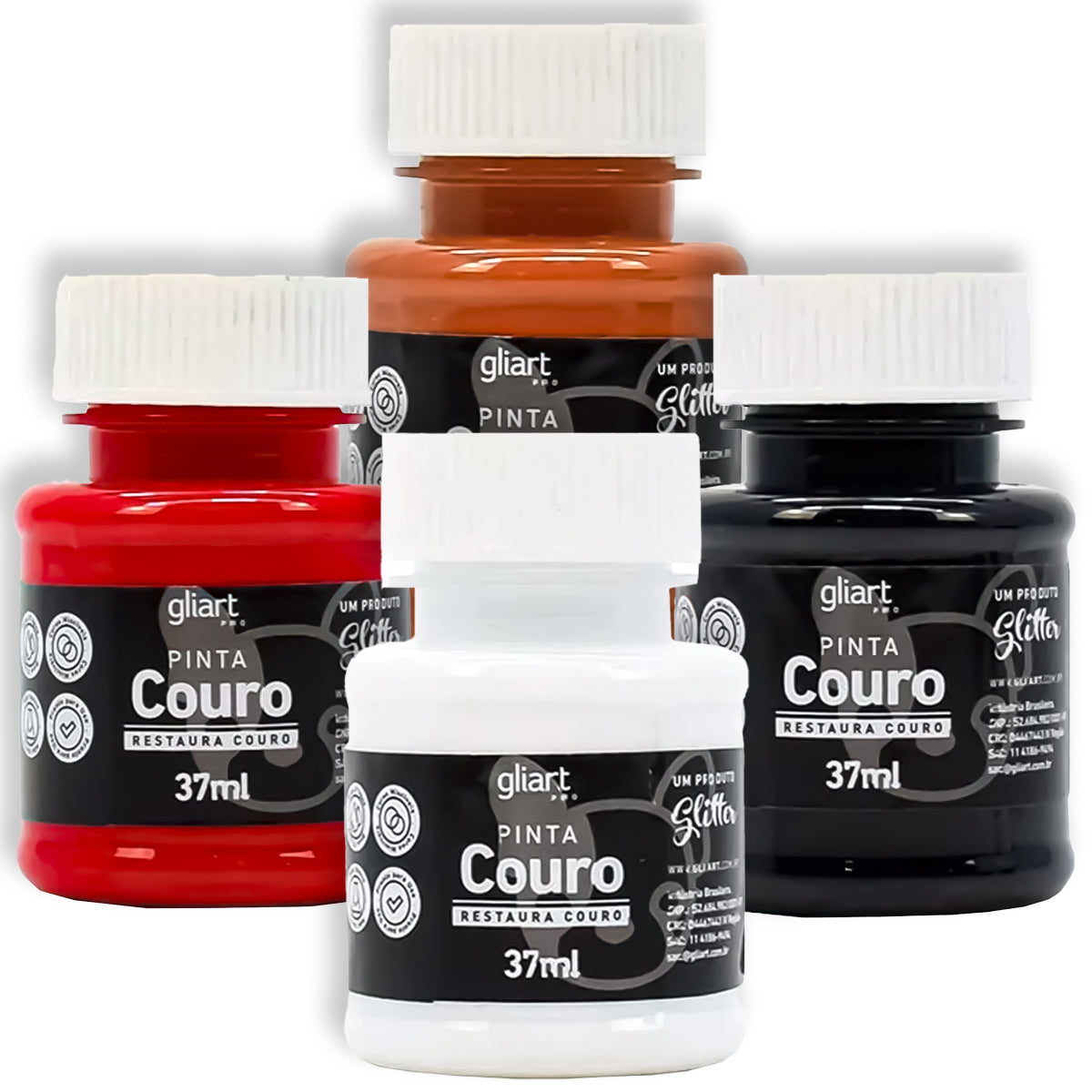 Tinta Pinta Couro 37ml Gliart 