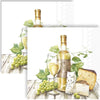 Guardanapo para Decoupage Ihr - Vinho Branco Queijo e Uva Verde 02 Unidades