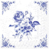 Guardanapo para Decoupage Ihr - Bouque de Rosa Azul 02 Unidades