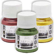 Tinta Pátina Metálica 37g Gliart
