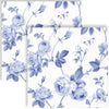 Guardanapo para Decoupage Ihr - Rosas Azuis e Brancas 02 Unidade