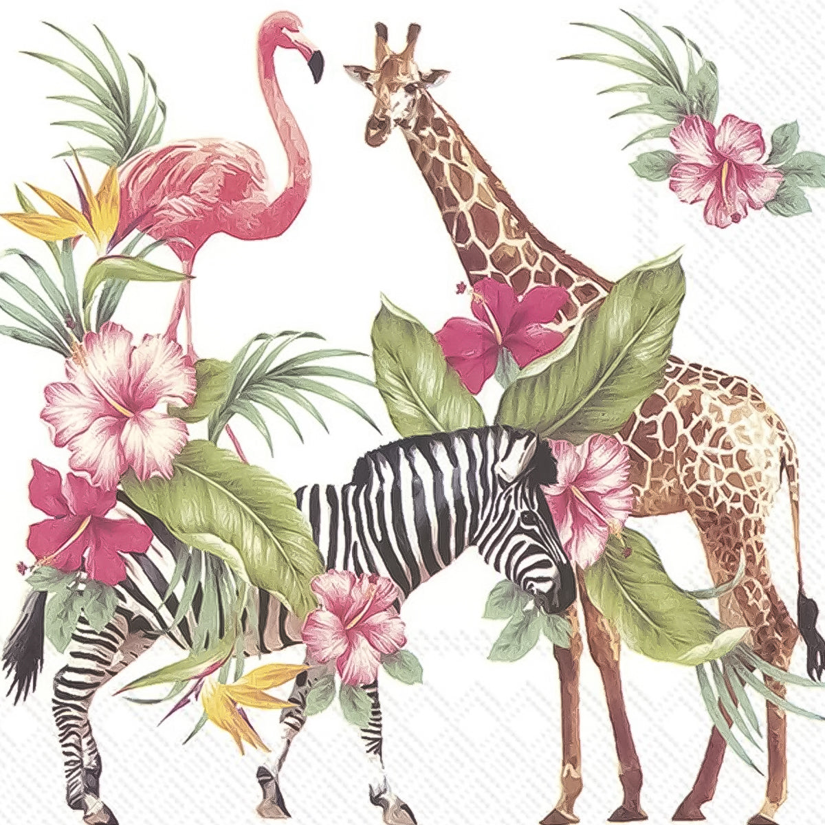 Guardanapo para Decoupage Ihr - Safari no Parque 02 Unidades