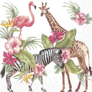 Guardanapo para Decoupage Ihr 33x33cm com 2 Unidades - Safari no Parque