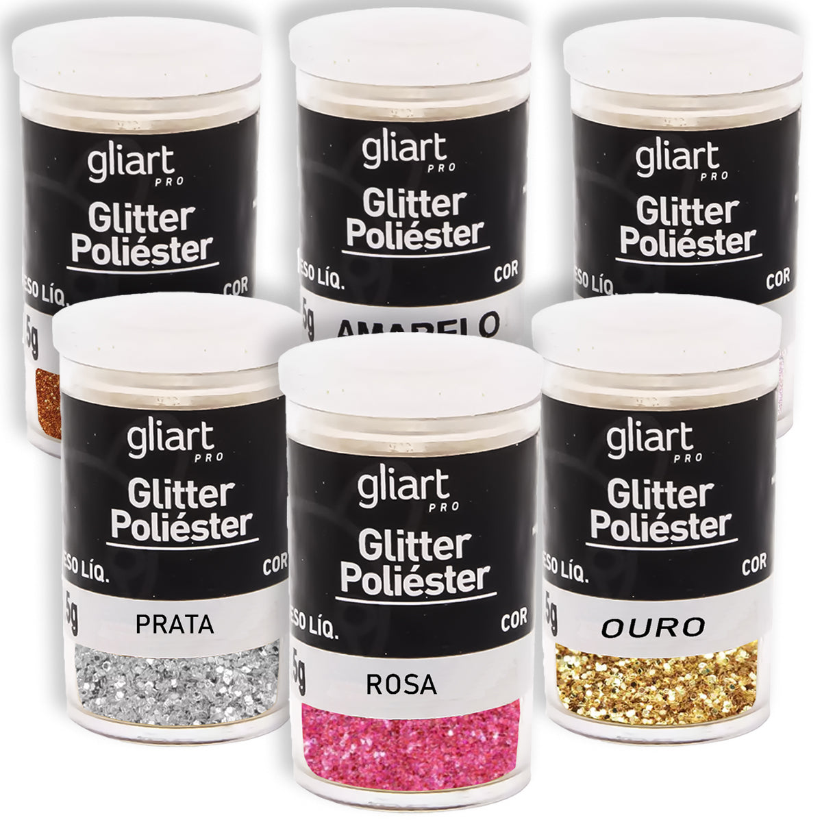 Glitter Poliester 3,5g Gliart 