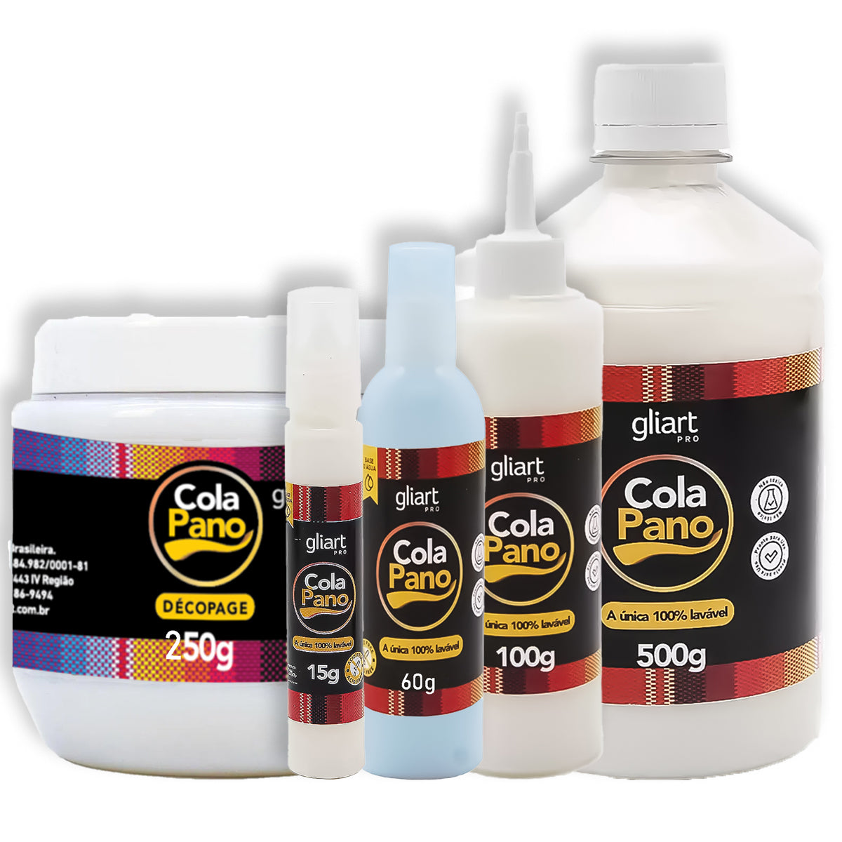 Cola Pano Para Decoupage Gliart