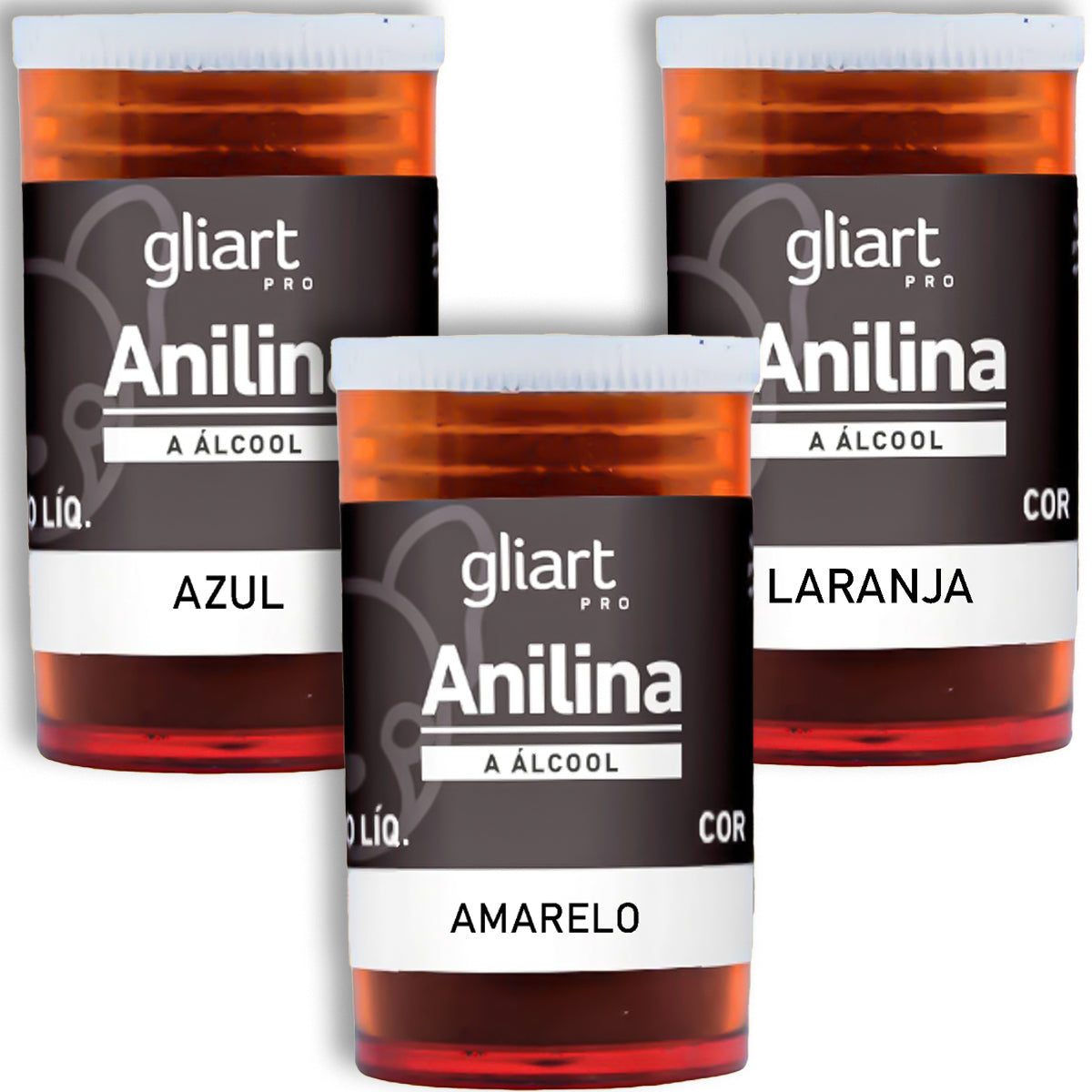 Anilina Solúvel A Álcool 4g Gliart