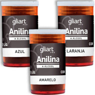 Anilina Solúvel A Álcool 4g Gliart